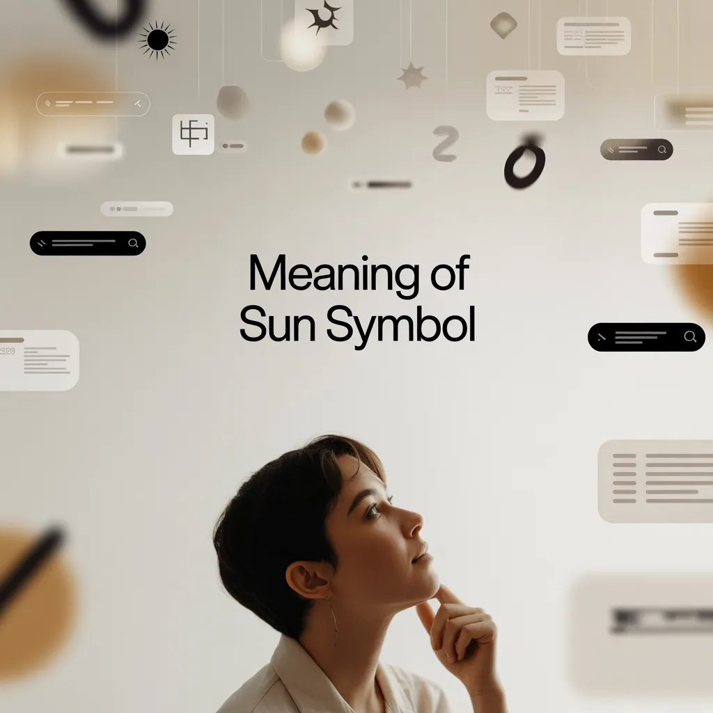 meaning of sun symbol2026