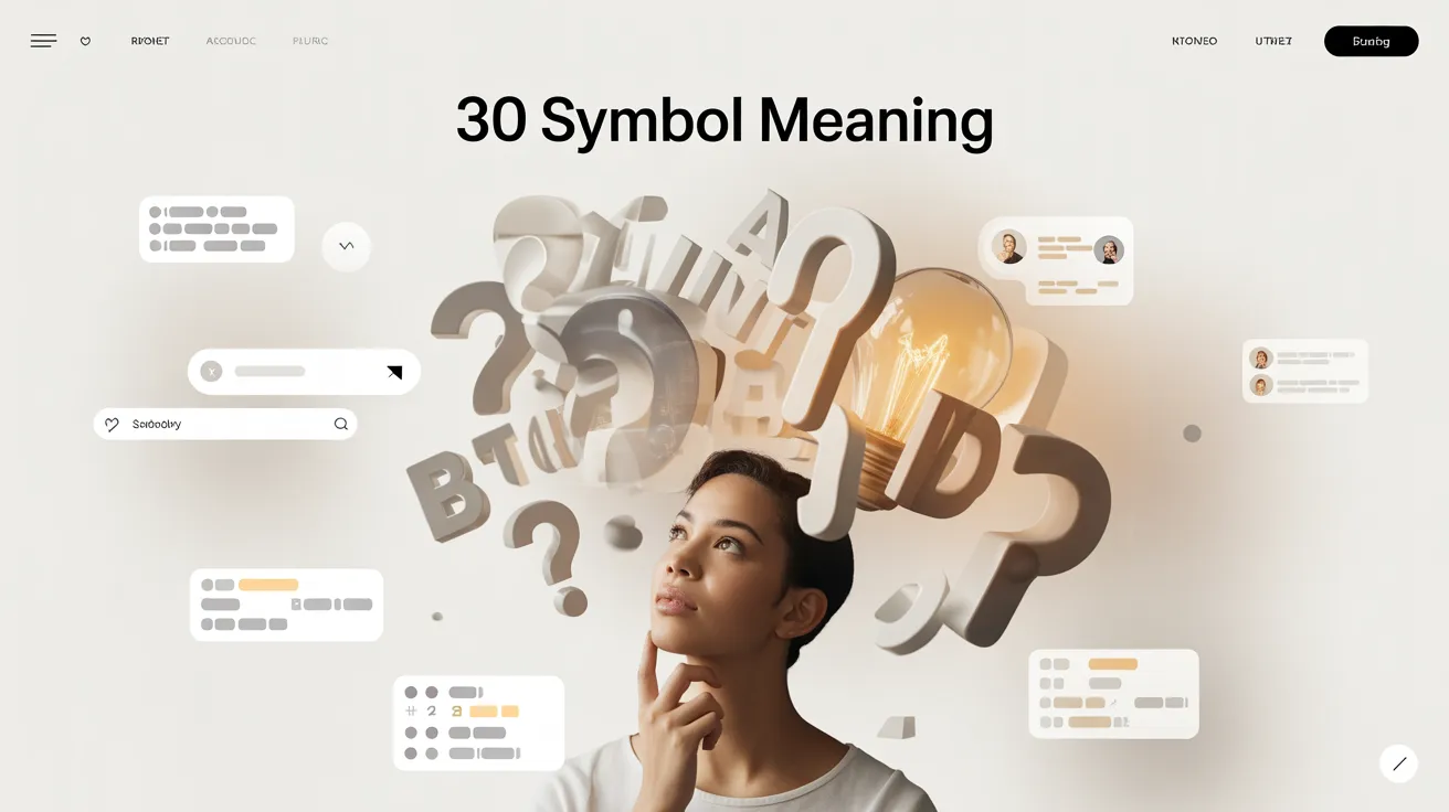 30 Symbol Meaning2026