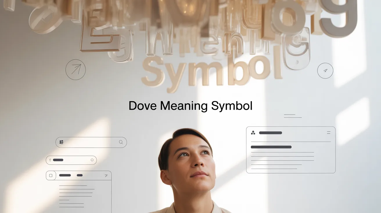 Dove Meaning Symbol2026