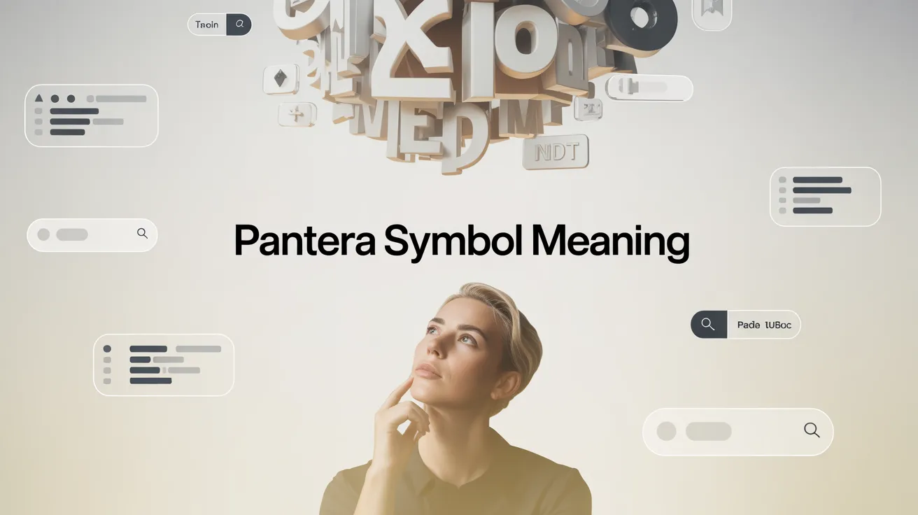 Pantera Symbol Meaning2026